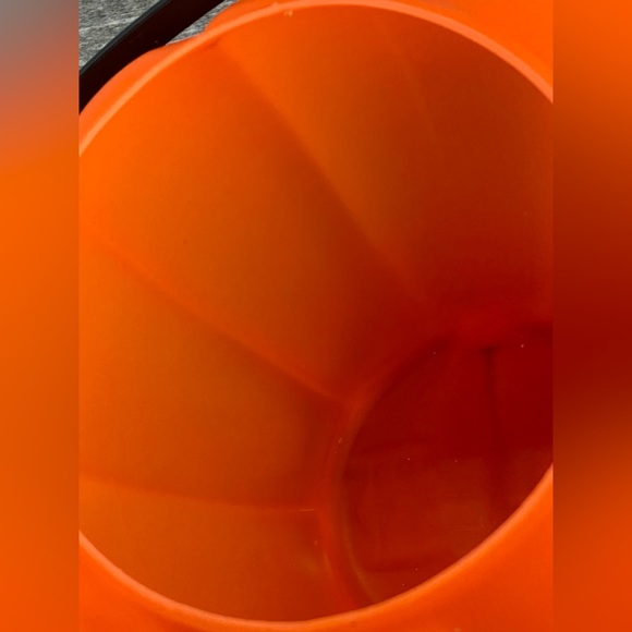 Jack O Lantern Pumpkin Bucket 1997 Vtg Trick Or Treat Grand Venture Halloween - Picture 7 of 14